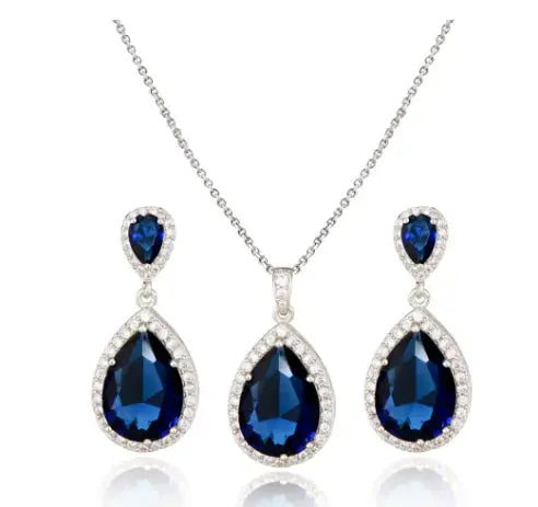 Zircon Jewelry Set sacodise.com