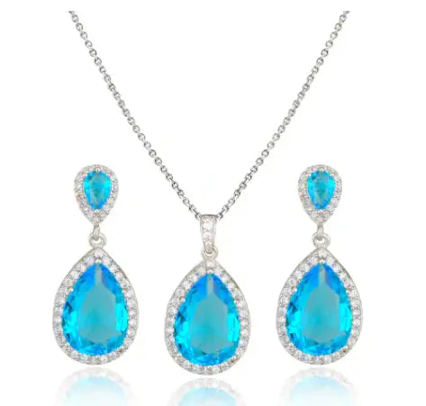 Zircon Jewelry Set sacodise.com