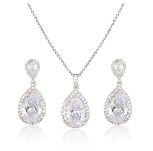 Zircon Jewelry Set sacodise.com