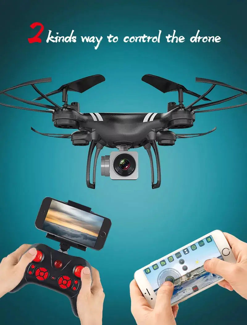 Folding Camera Smart Selfie 4k Professional Mini Rc Drone sacodise.com