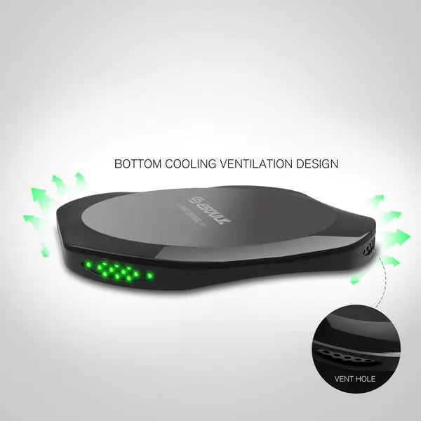 Esoulk QI Certified 10W Wireless Charging Fast Charger Pad sacodise.com