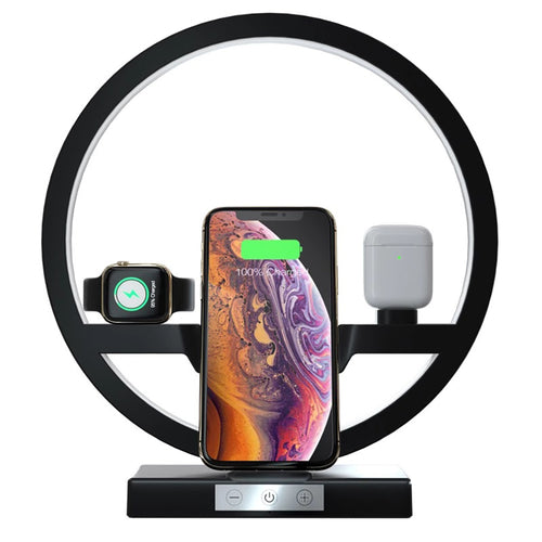 Angel Wing Fast Wireless Charger Fast Charger Power Adapter Dock Teal Simba