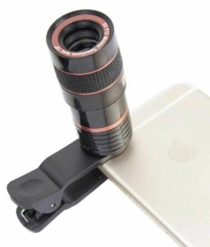 HD Optical Zoom Smartphone Lens with Universal Mobile Phone Clip Yellow Pandora