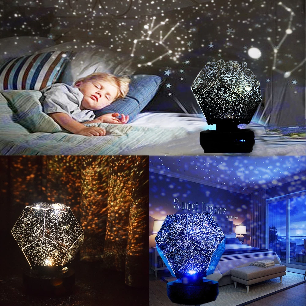 Bluetooth Speaker Star Light Projector Starry LED Galaxy Lamp Teal Simba