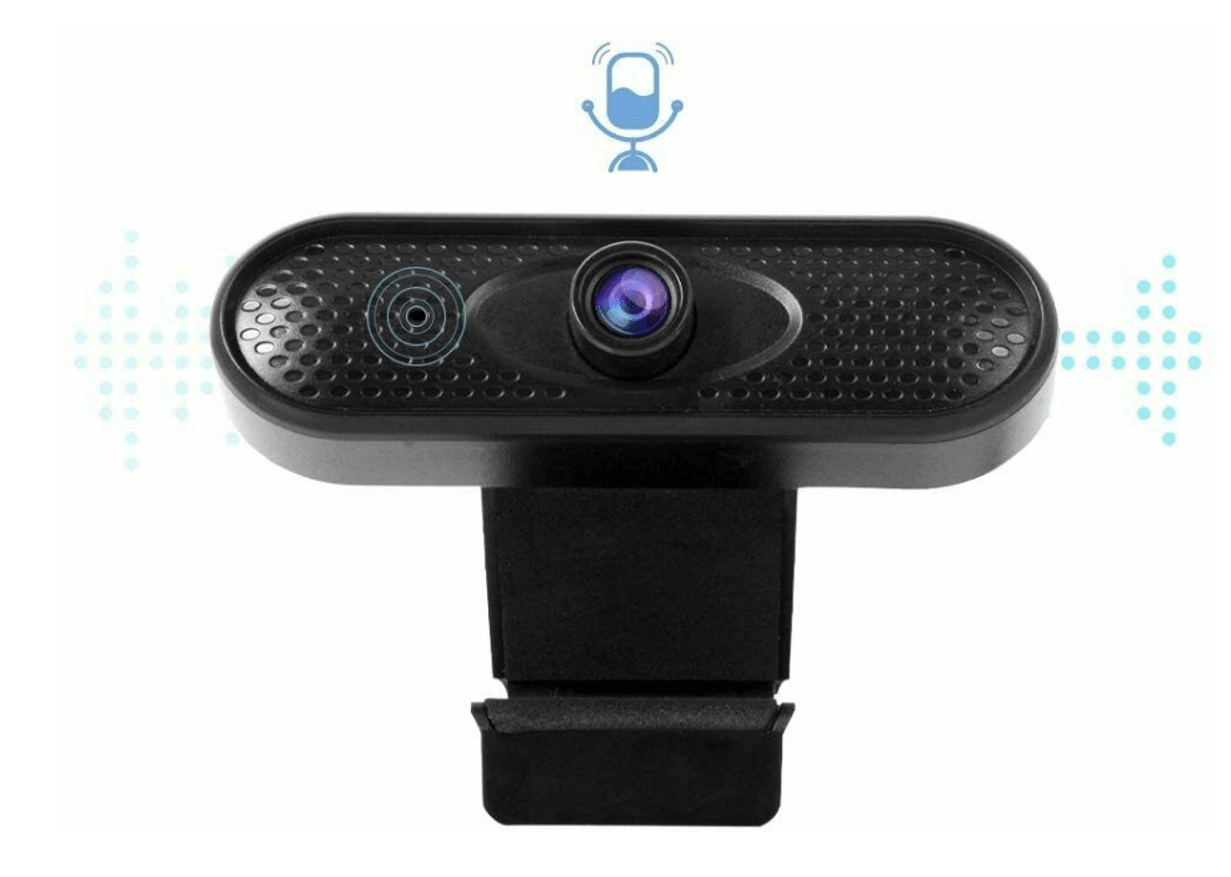 DT 1080P Full HD Webcam with Built-in Microphone for PC/Mac Fuchsia Electra