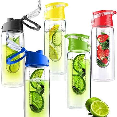 Fruit Cola Bottle a Fruit Infuser Drink Bottle Salmon Lucky