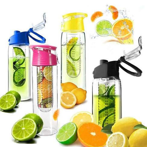 Fruit Cola Bottle a Fruit Infuser Drink Bottle Salmon Lucky