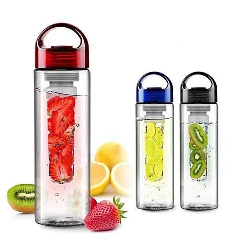 Fruitzola - The Fruit  Infuser Water Bottle with Handle by Good Living Salmon Lucky