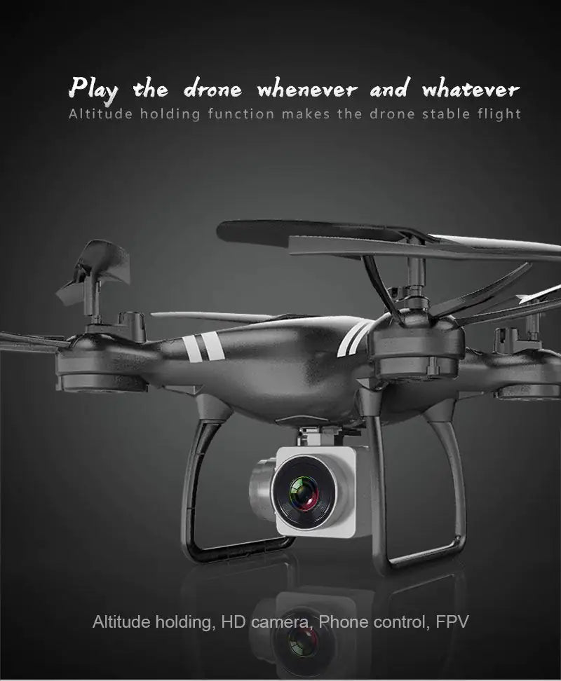 Folding Camera Smart Selfie 4k Professional Mini Rc Drone sacodise.com