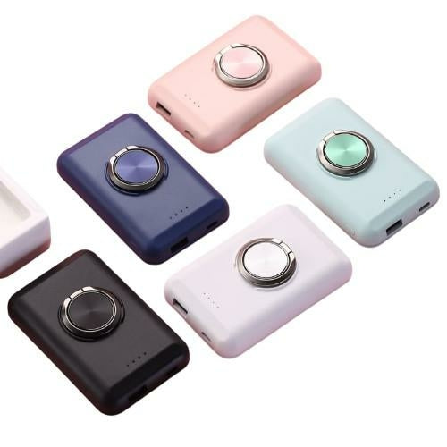 Wireless Magnetic Charger And Power Bank For iPhone 12 Salmon Lucky