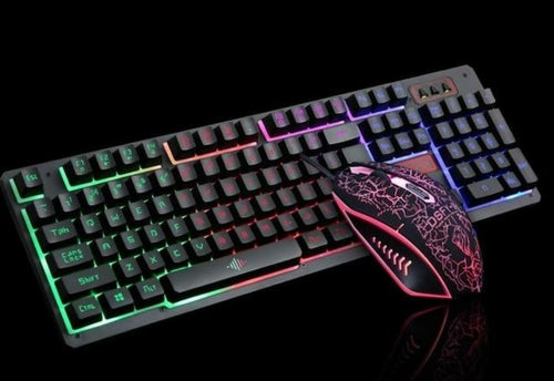 Ninja Dragons Z4 104 Keys LED Flame Gaming Keyboard with 2000 DPI Yellow Pandora